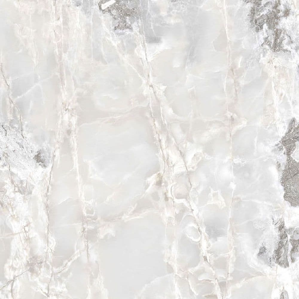 ONYX&MORE WHITE BLEND SATIN 6MM 80x80 RET