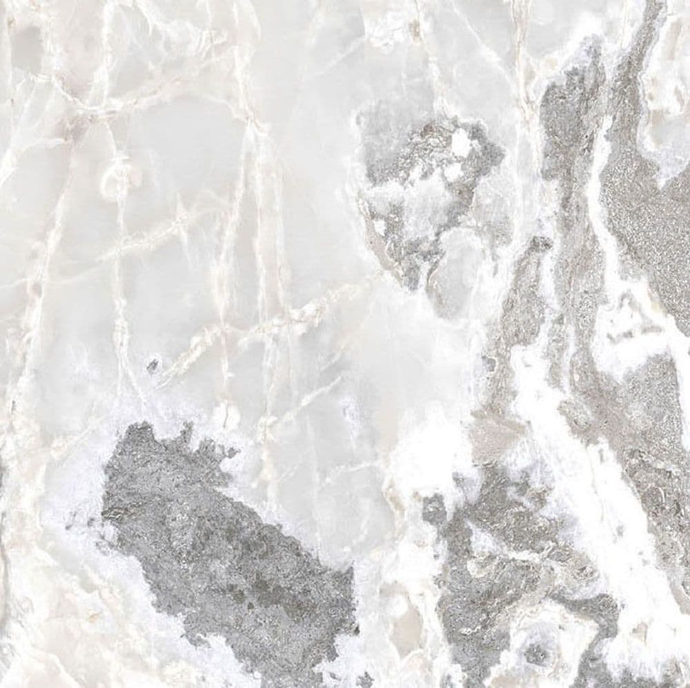 ONYX&MORE WHITE BLEND SATIN 6MM 80x80 RET