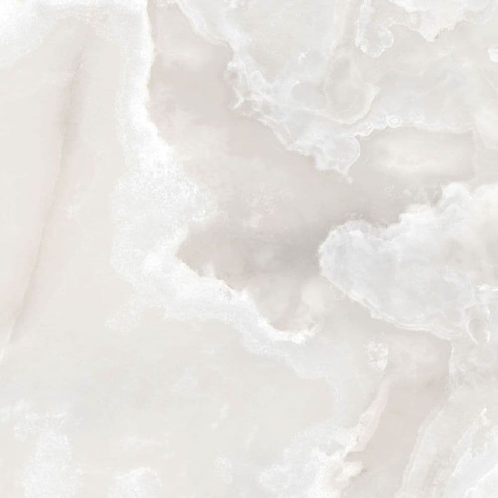ONYX&MORE WHITE ONYX SATIN 6MM 80x80 RET