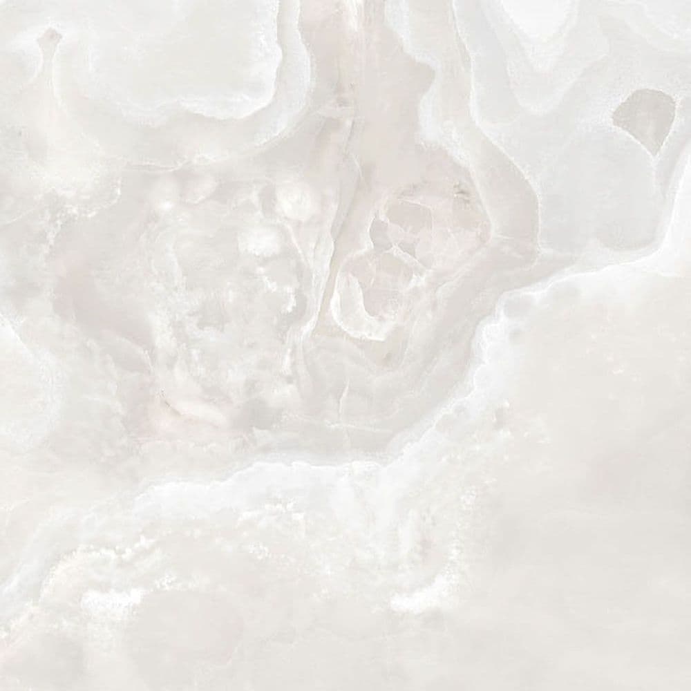 ONYX&MORE WHITE ONYX SATIN 6MM 80x80 RET