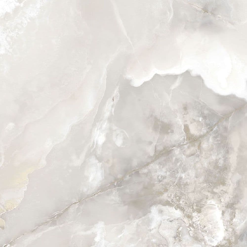 ONYX&MORE WHITE ONYX SATIN 6MM 80x80 RET