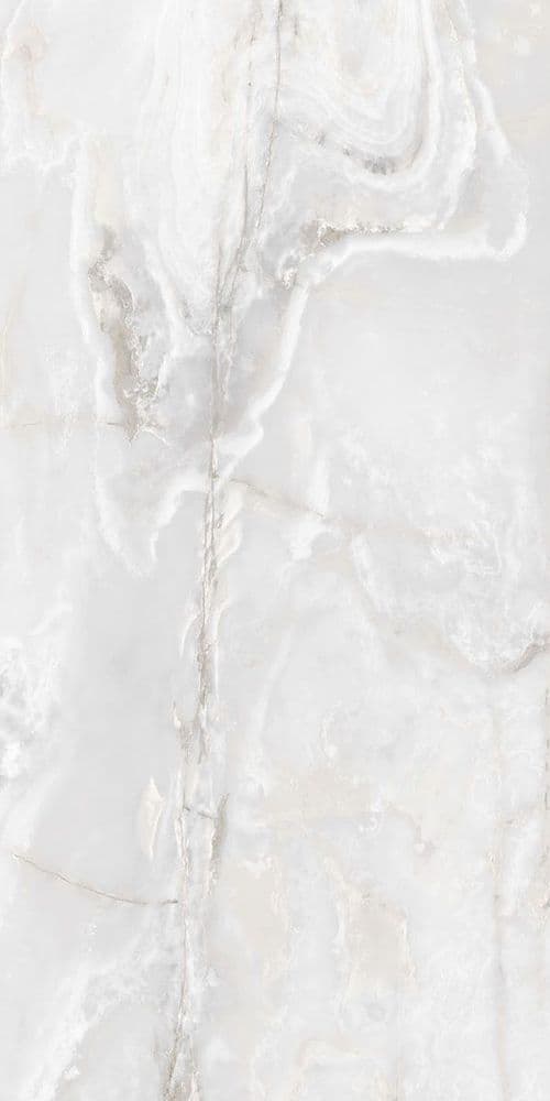 ONYX&MORE WHITE ONYX GLO 6MM R 60x120