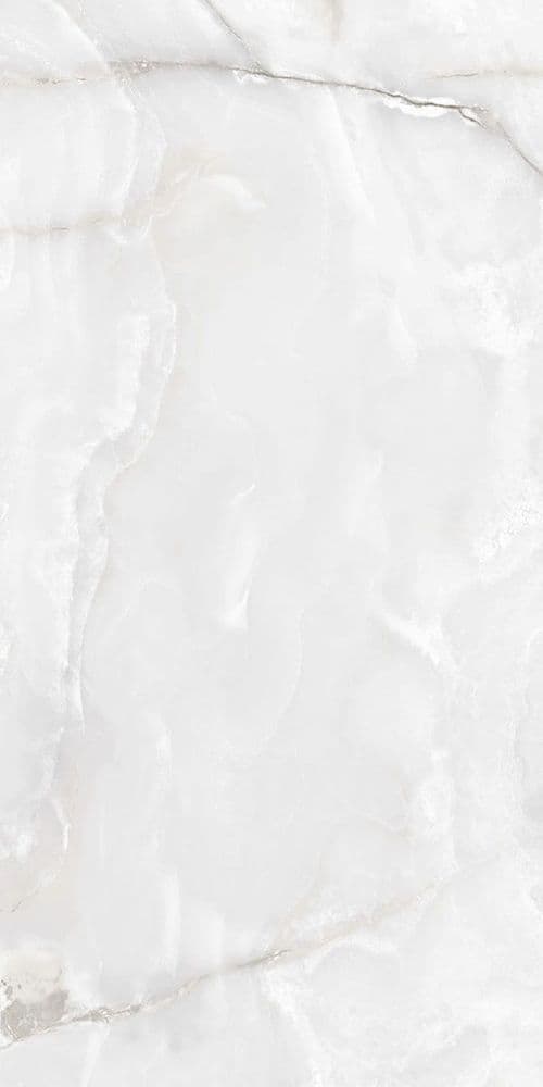 ONYX&MORE WHITE ONYX GLO 6MM R 60x120