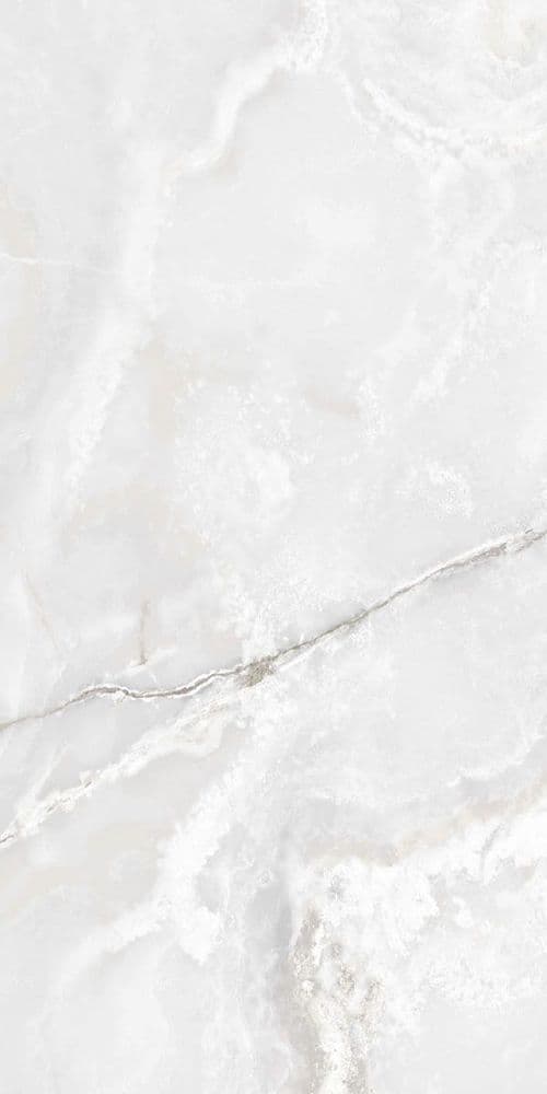 ONYX&MORE WHITE ONYX GLO 6MM R 60x120