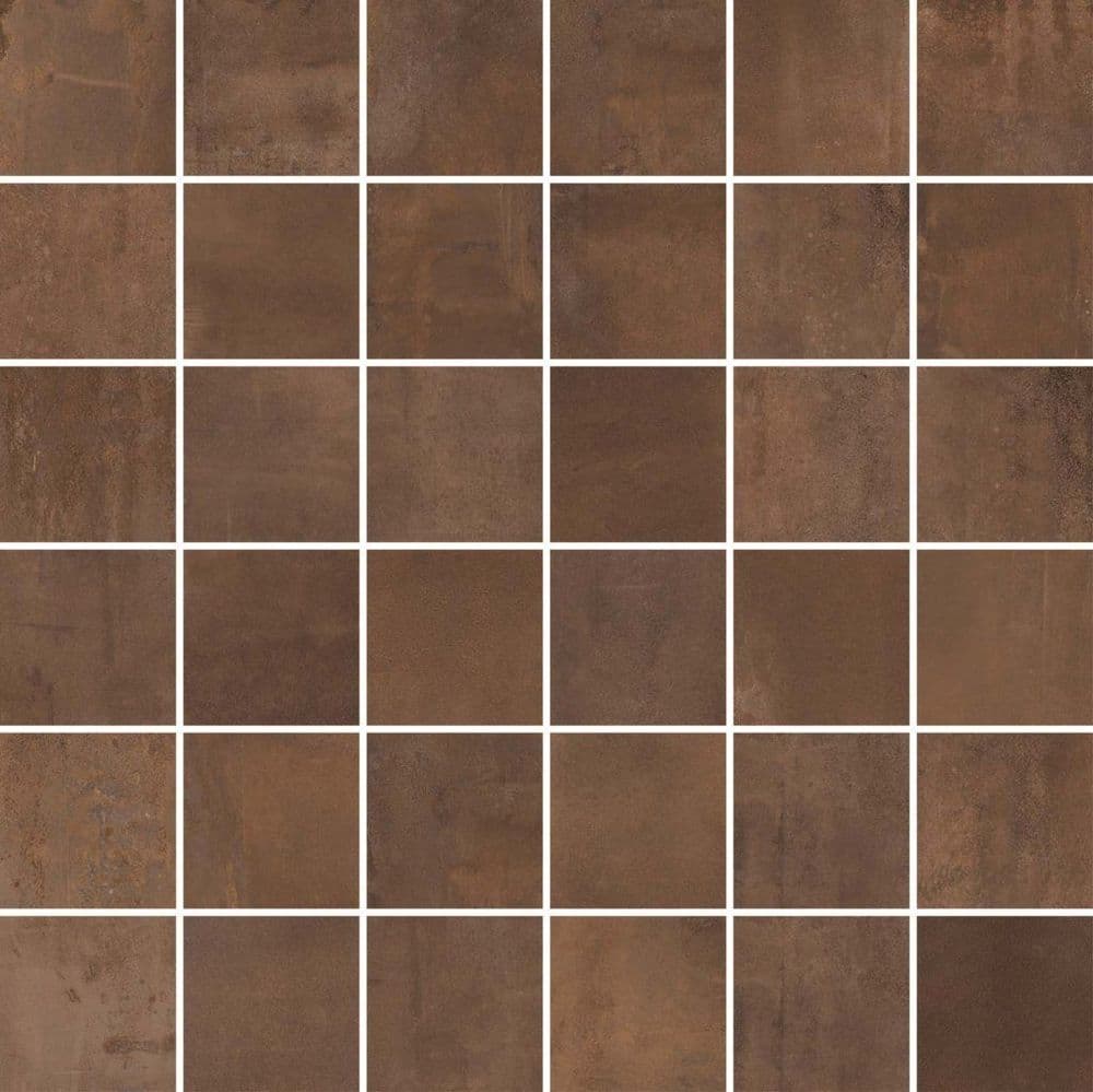 MOS.QUADRETTI RUST 30X30