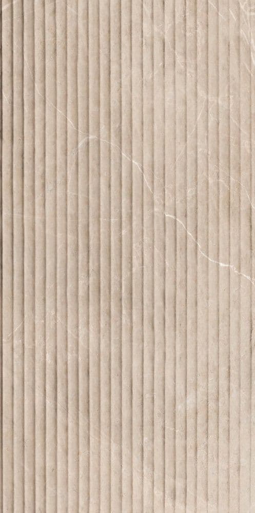 GLAM MUTED SAND GROOVE 60X120