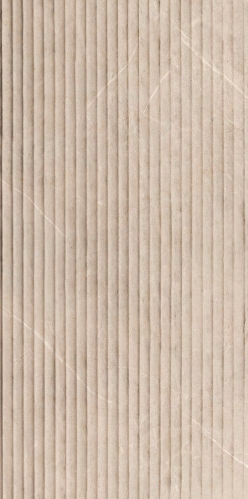 GLAM MUTED SAND GROOVE 60X120