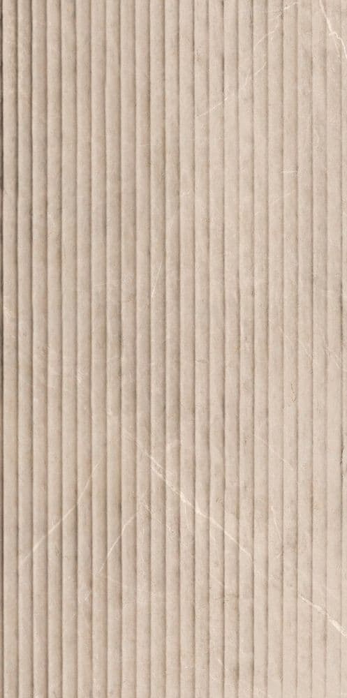 GLAM MUTED SAND GROOVE 60X120
