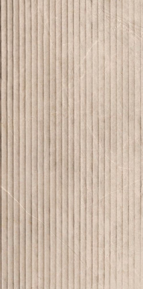 GLAM MUTED SAND GROOVE 60X120