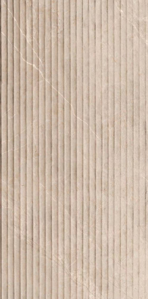 GLAM MUTED SAND GROOVE 60X120