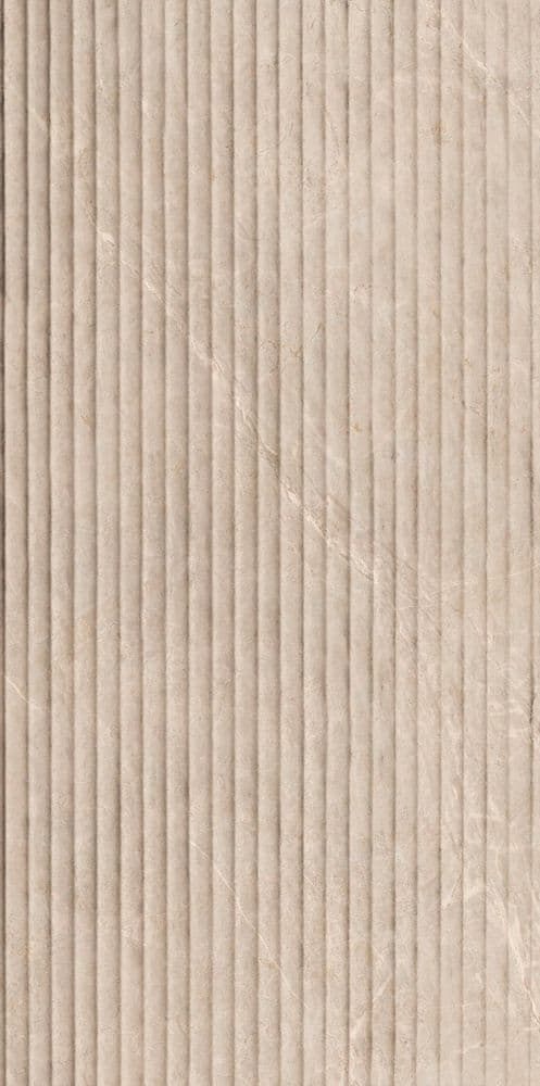 GLAM MUTED SAND GROOVE 60X120
