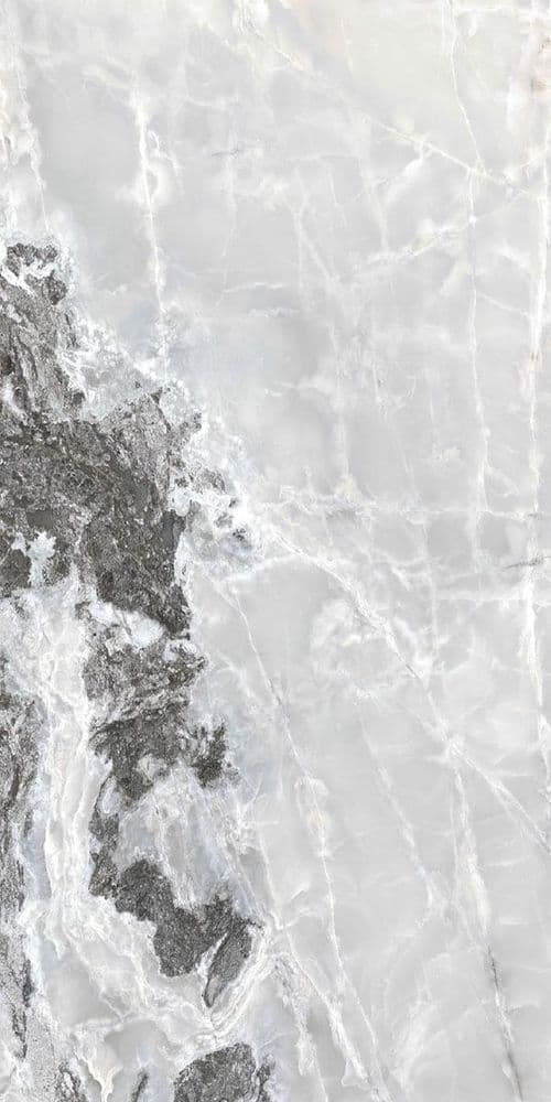 ONYX&MORE SILVER BLEND SATIN.60X120 RET