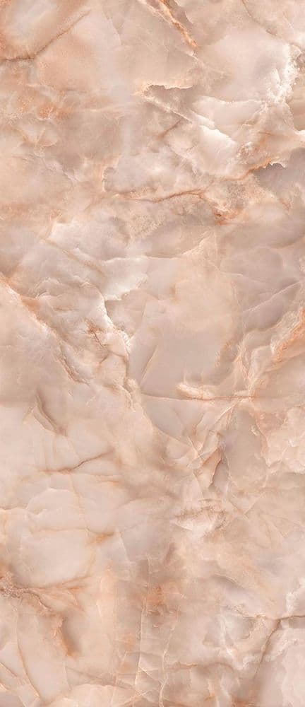 ONYX PEACH POLISHED CRYSTAL 120X278 6 mm