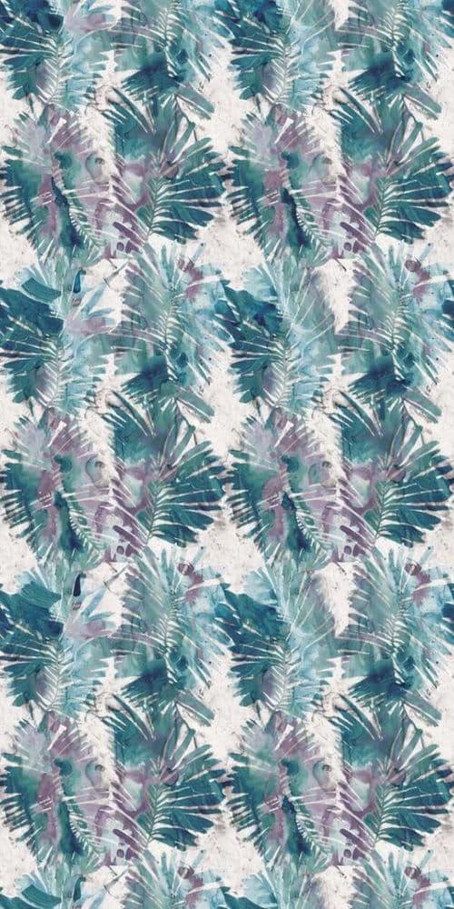 W&S D+ PALMS BLUE 160X320
