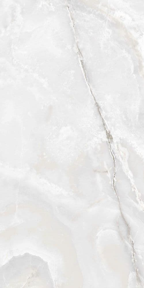 ONYX&MORE WHITE ONYX SATIN 6MM R 60x120
