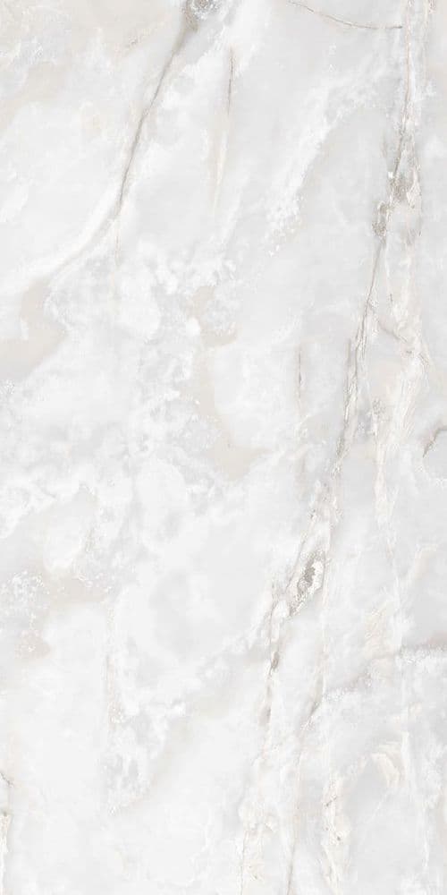 ONYX&MORE WHITE ONYX SATIN 6MM R 60x120