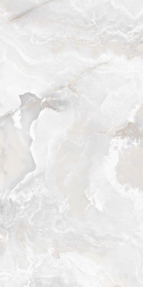 ONYX&MORE WHITE ONYX SATIN 6MM R 60x120