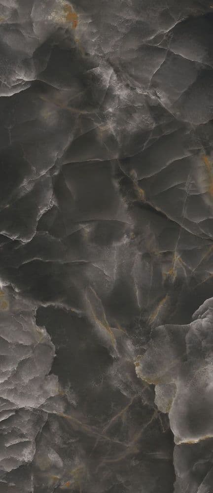 ONYX BLACK POLISHED CRYSTAL 120X278 6 mm