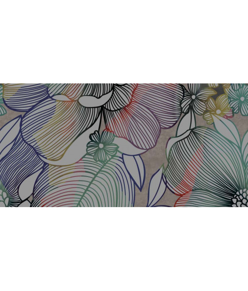 Керамическая плитка  W&S D+ CP4 SIXTIES DARK   120X240