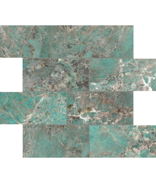 Мозаика ETOILE ILLUSION MAT 6MM MUR 7,5X15