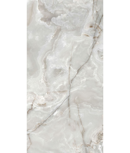 Керамогранит  ONYX&MORE SILVER ONYX GLO 6MM R 160X320