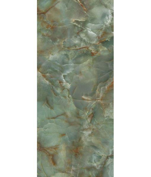 Керамогранит ONYX GREEN CRYSTAL POLISHED 60x120 6 mm