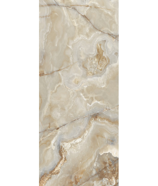 Керамогранит ONYX&MORE GOLDEN ONYX GLO 6MM R  120x280