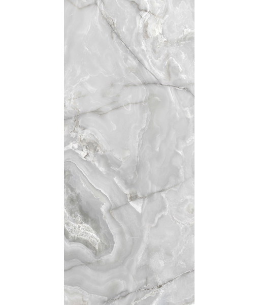 Керамогранит  ONYX&MORE SILVER ONYX GLO 6MM R 120x280