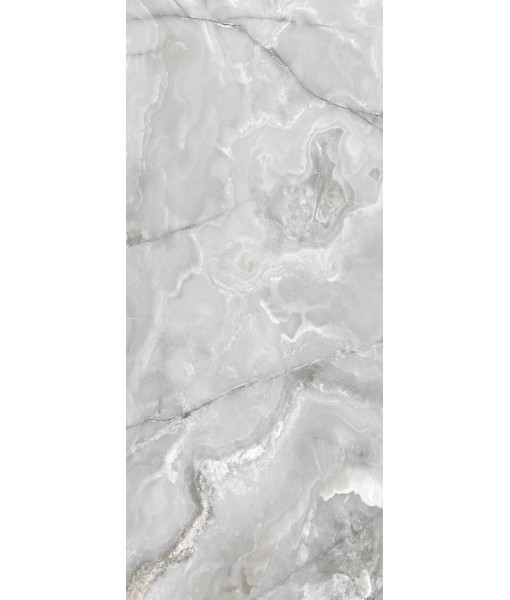 Керамогранит  ONYX&MORE SILVER ONYX GLO 6MM R 120x280