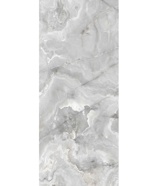 Керамогранит  ONYX&MORE SILVER ONYX SATIN 6MM R 120x280