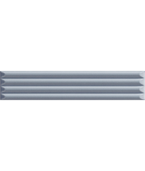 Керамическая плитка UP CANNETTATO BLUE MATTE 25x5