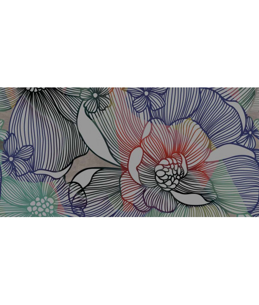 Керамическая плитка W&S D CP4 SIXTIES DARK  120X240
