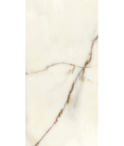 Керамогранит BIJOUX ONYX BLANCHE GLO 6MM R	120x240