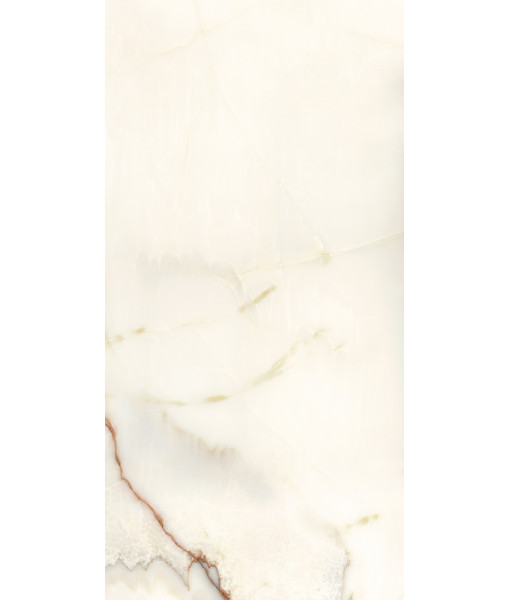 Керамогранит BIJOUX ONYX BLANCHE GLO 6MM R	120x240