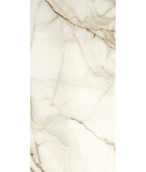 Керамогранит BIJOUX ONYX BLANCHE GLO 6MM R	120x240