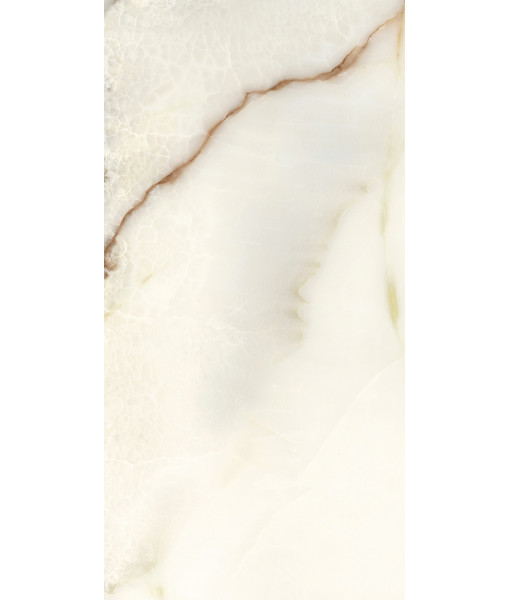 Керамогранит  BIJOUX ONYX BLANCHE GLO 6MM R	60X120