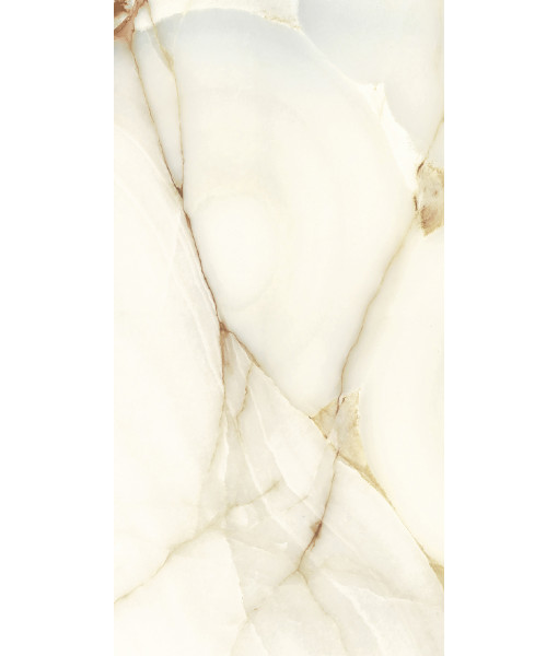 Керамогранит  BIJOUX ONYX BLANCHE GLO 6MM R	60X120