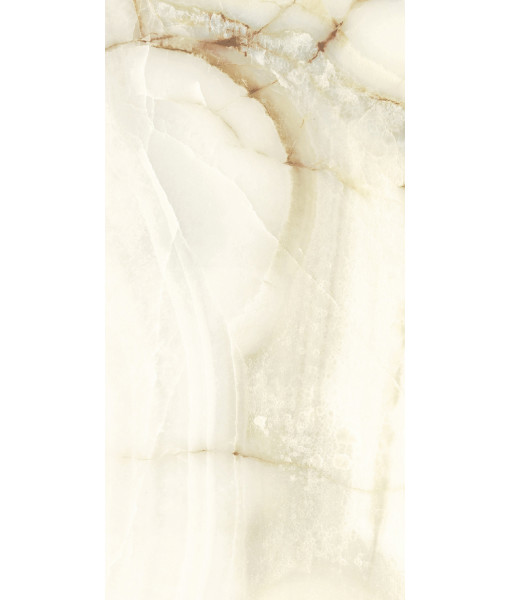 Керамогранит  BIJOUX ONYX BLANCHE GLO 6MM R	60X120