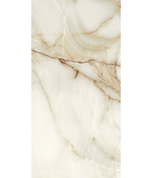 Керамогранит  BIJOUX ONYX BLANCHE GLO 6MM R	60X120