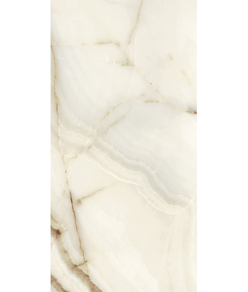 Керамогранит  BIJOUX ONYX BLANCHE GLO 6MM R	60X120
