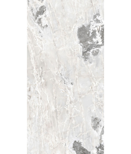 Керамогранит  ONYX&MORE WHITE BLEND SATIN 6MM R  120x240