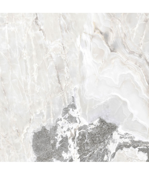 Керамогранит  ONYX&MORE WHITE BLEND SATIN 6MM R 120x120