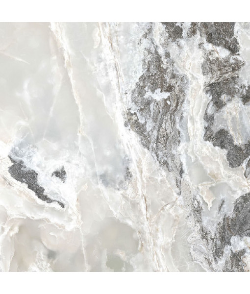 Керамогранит  ONYX&MORE SILVER BLEND GLO 6MM 80x80 RET