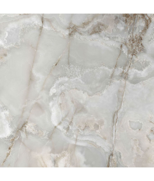 Керамогранит  ONYX&MORE SILVER ONYX SATIN 6MM 80x80 RET
