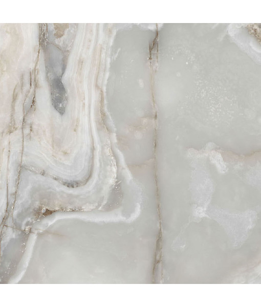 Керамогранит  ONYX&MORE SILVER ONYX SATIN 6MM 80x80 RET