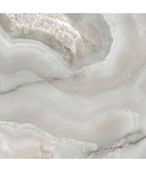 Керамогранит  ONYX&MORE SILVER ONYX SATIN 6MM 80x80 RET
