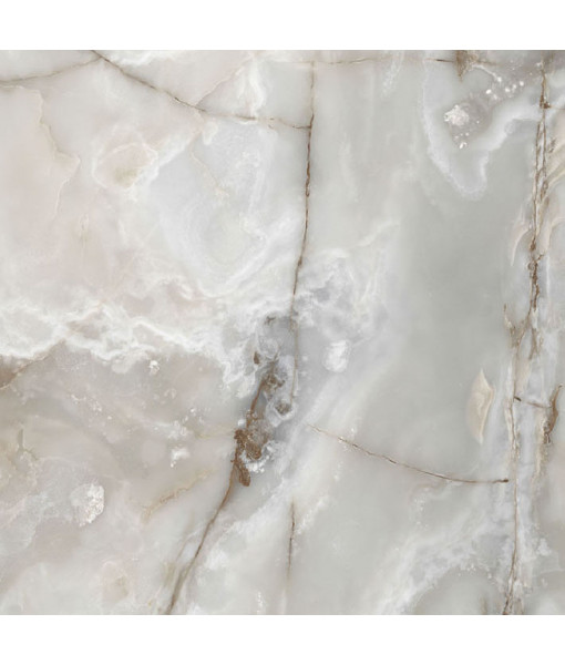 Керамогранит  ONYX&MORE SILVER ONYX SATIN 6MM 80x80 RET