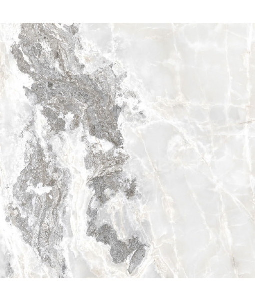 Керамогранит  ONYX&MORE WHITE BLEND SATIN 6MM 80x80 RET