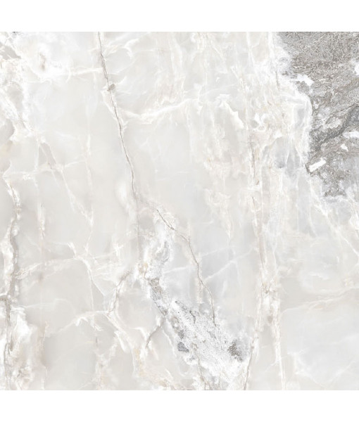Керамогранит  ONYX&MORE WHITE BLEND SATIN 6MM 80x80 RET