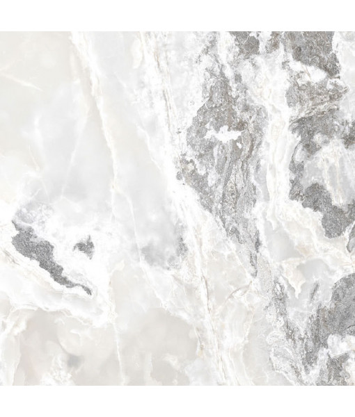 Керамогранит  ONYX&MORE WHITE BLEND SATIN 6MM 80x80 RET